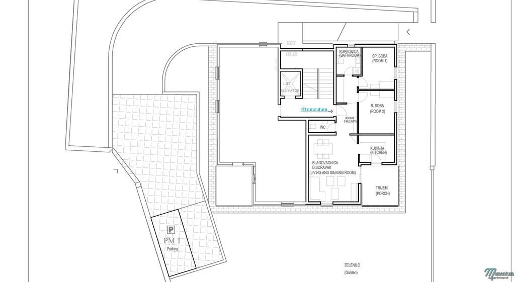 Momentum Apartment Split Phòng bức ảnh